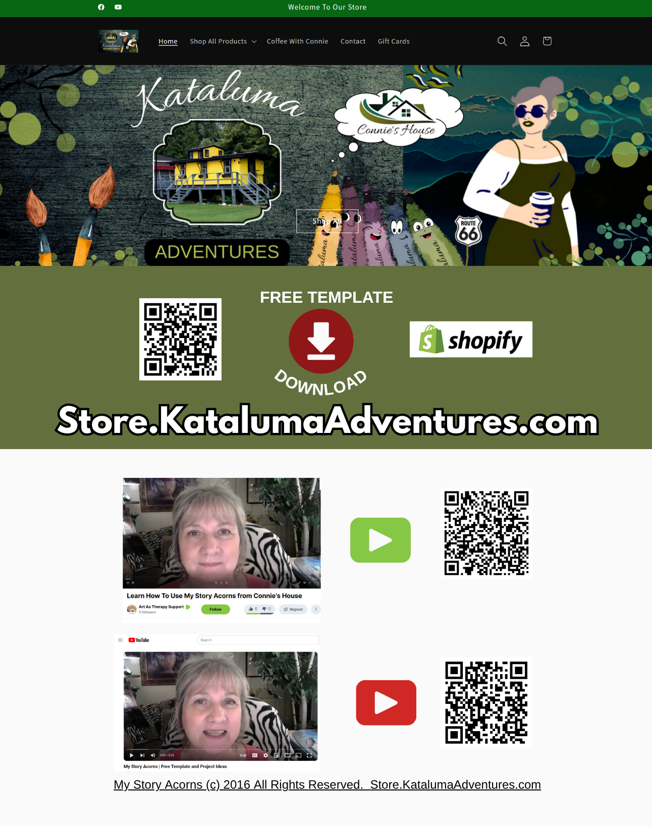 My Story Acorns |FREE Printable Template | (PDF)