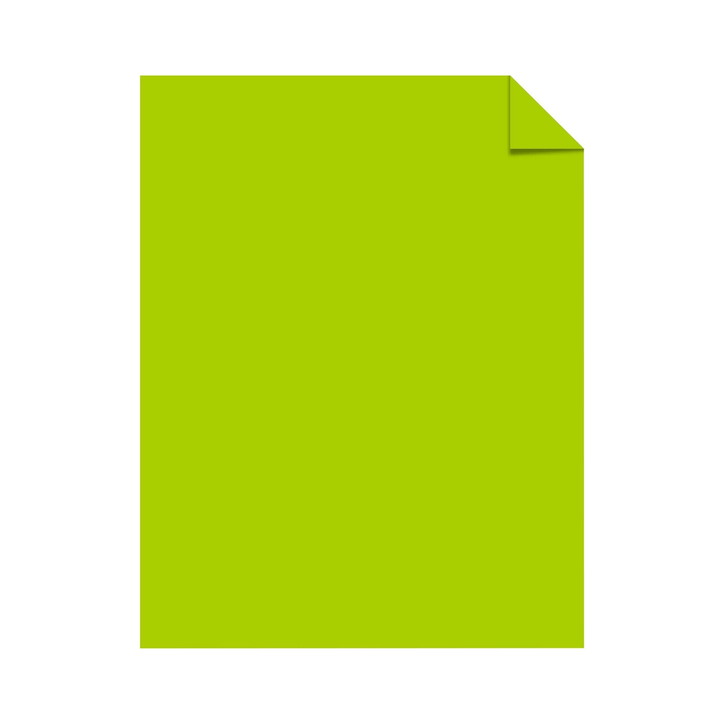 Neenah Astrobrights Bright Color Paper, 8 1/2in. x 11in., 24 Lb, FSC Certified, Terra Green, Ream Of 500 Sheets, 21588