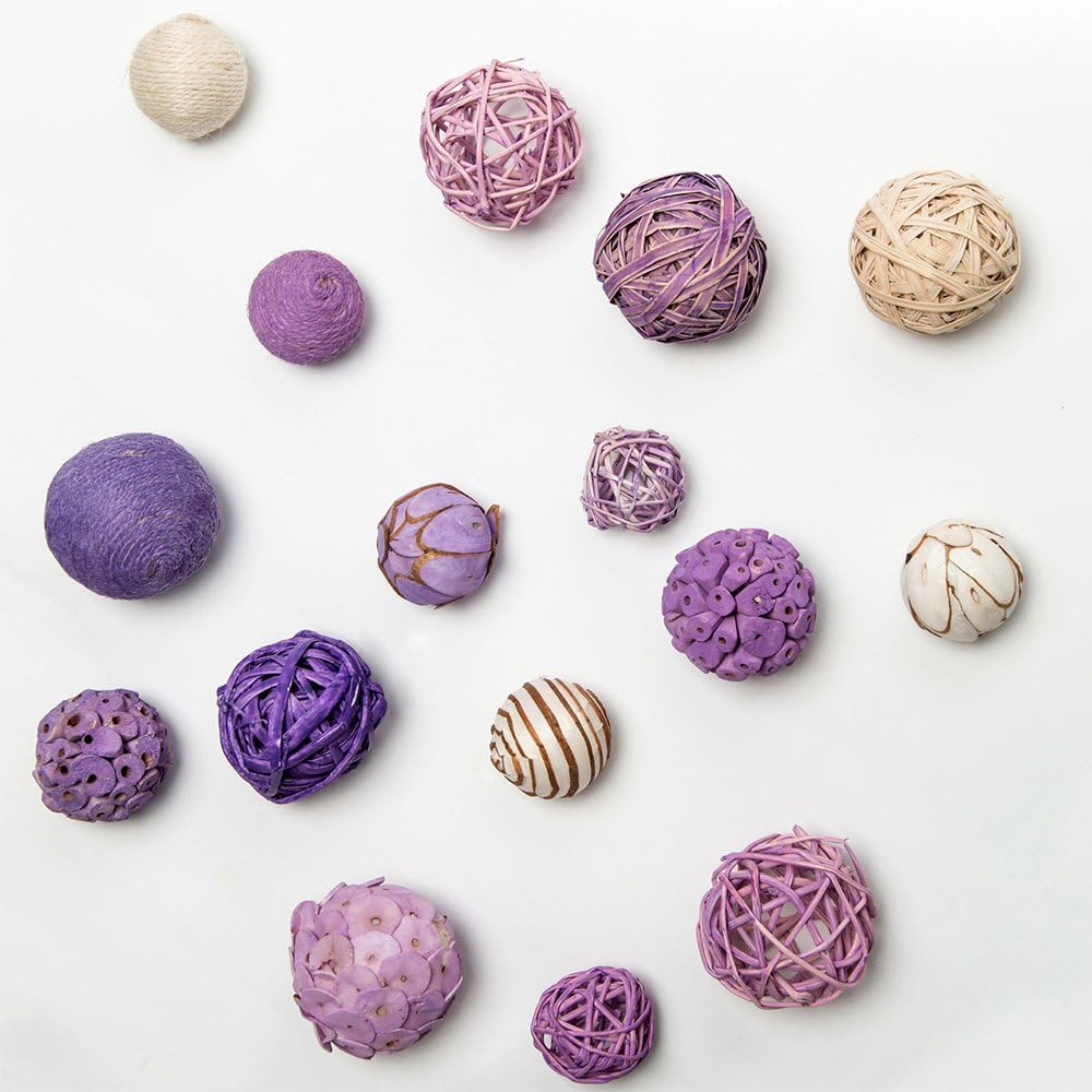 Pllieay 20 Pieces 5 Sizes White Foam Balls Polystyrene Craft Balls Art Decoration Foam Balls for Art, Craft, Household, School Projects and Party Decoration