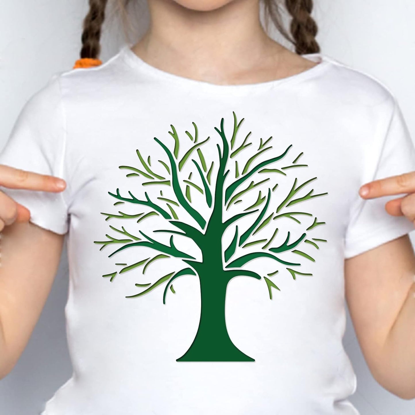 FINGERINSPIRE Tree Stencils Template 11.8x11.8inch Plastic Tree Branches Drawing Painting Stencils Square Reusable Stencils for Painting on Wood, Floor, Wall and Tile