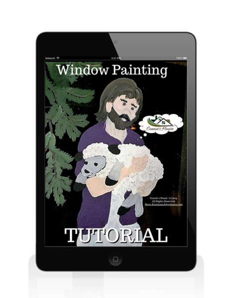 Window Painting Tutorial | The Good Shepherd