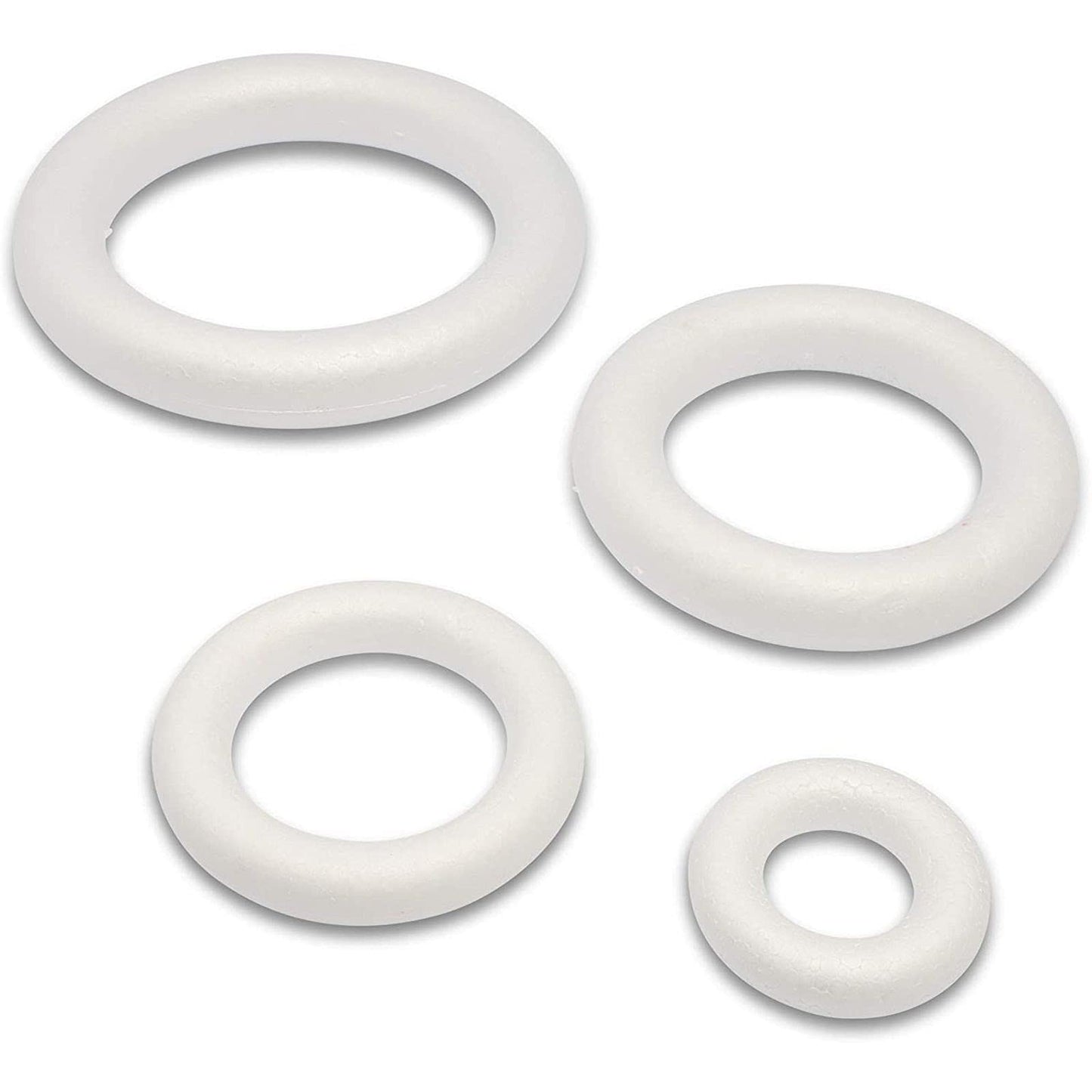 Bright Creations Foam Circles for Crafts (4 Sizes, 4 Pack)