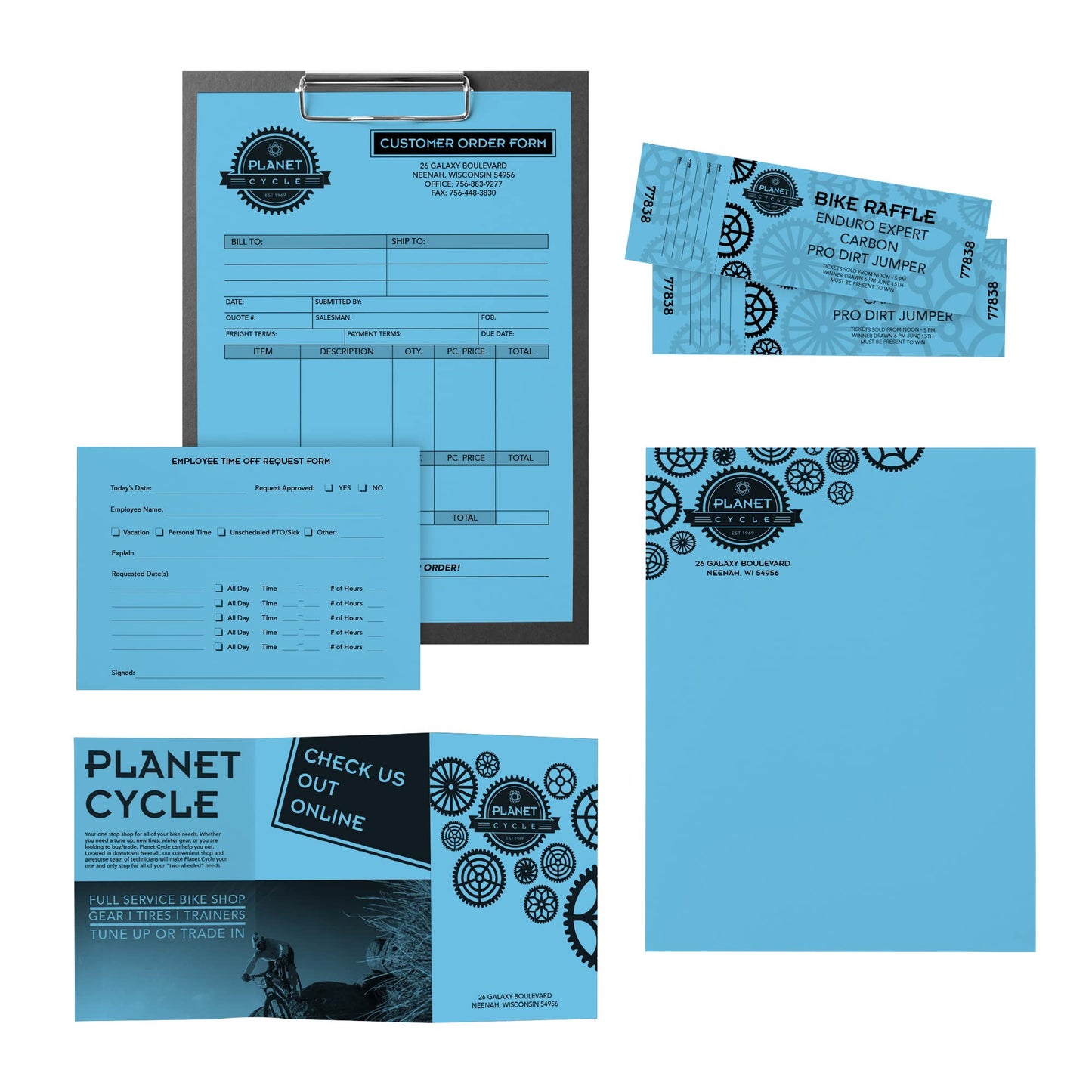 Neenah Astrobrights 30% Recycled Bright Color Paper, 8 1/2in x 11in, 24 Lb, FSC Certified, Lunar Blue, Ream Of 500 Sheets, 21528