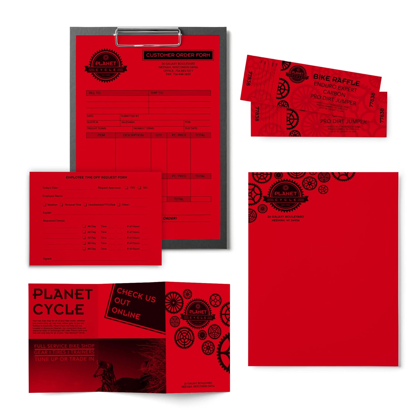 Astrobrights 491619 Astrobrights Multipurpose Paper 24 lbs 8.5-Inch x 11-Inch Re-Entry Red