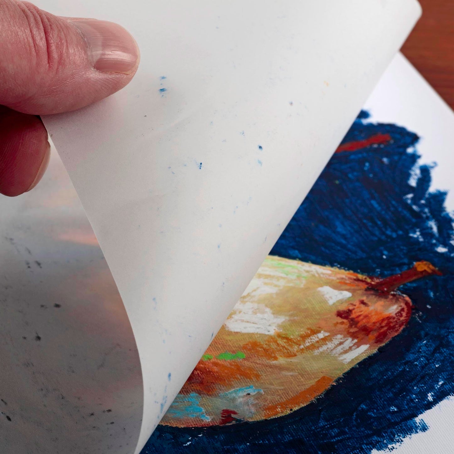 SoHo Urban Artist Fine Textured Professional Pastel Paper Pad - 140 lb. - 11x14" Acid-Free Fine Textured Canvas Paper with Glassine Sheets, 20 Perforated Sheets, Durable Oil Pastel Paper for Artists
