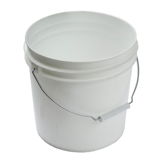 BUCKET - PLASTIC WHITE - 2 GALLON