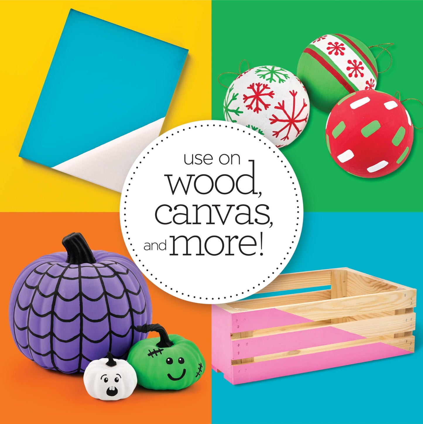 Apple Barrel Acrylic Craft Paint Set, Matte Finish, Set of 8